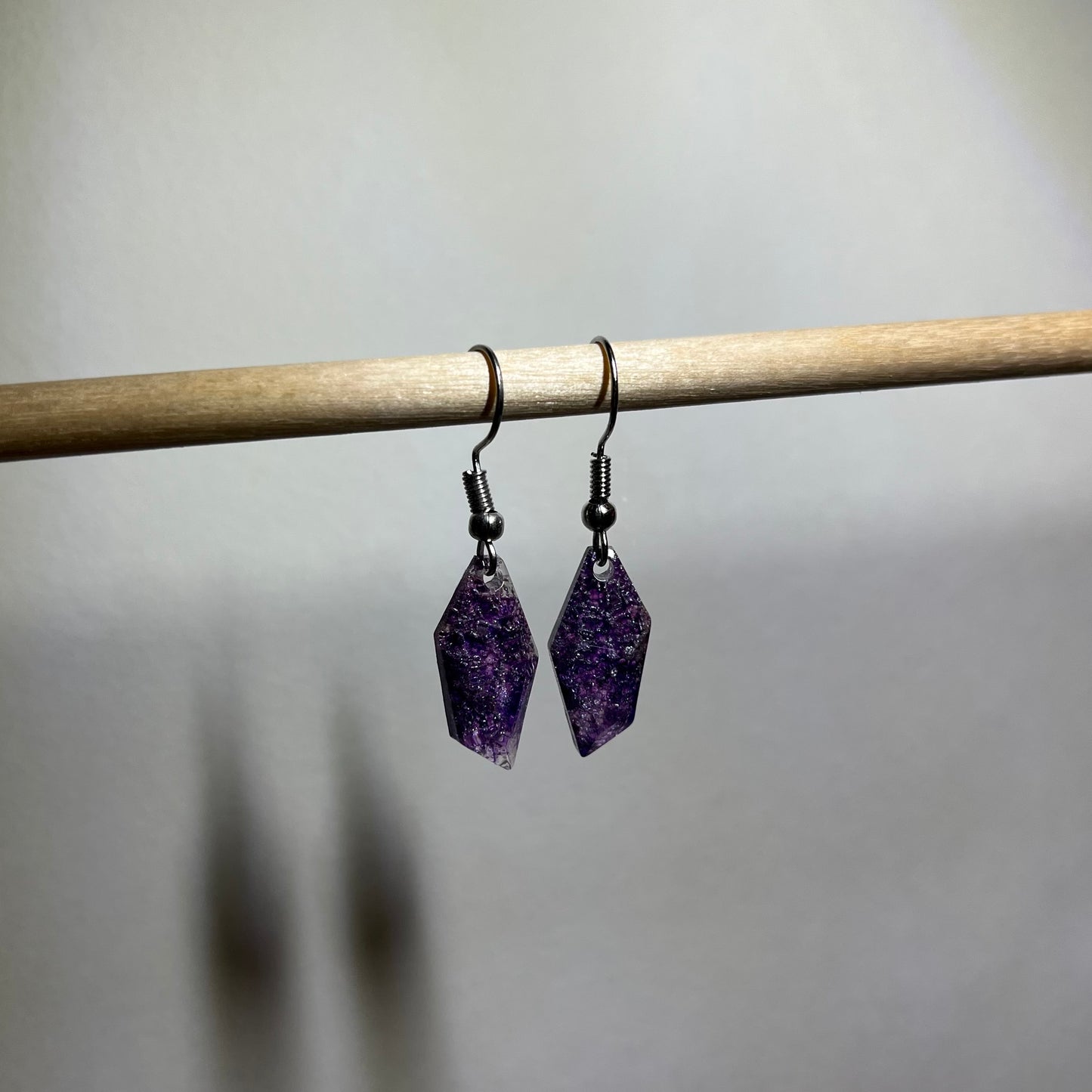 Purple Earrings